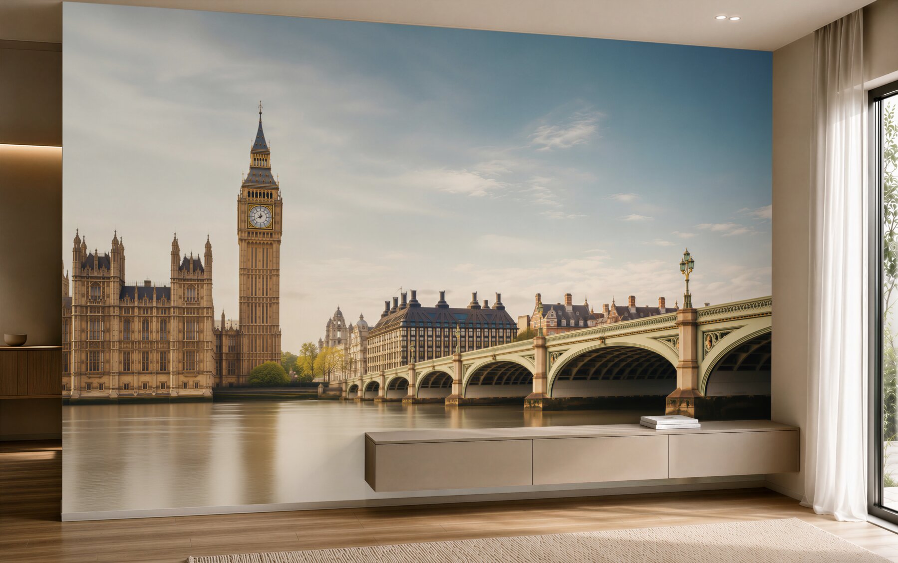 Fototapeta Widok na Big Ben i most ?v23
